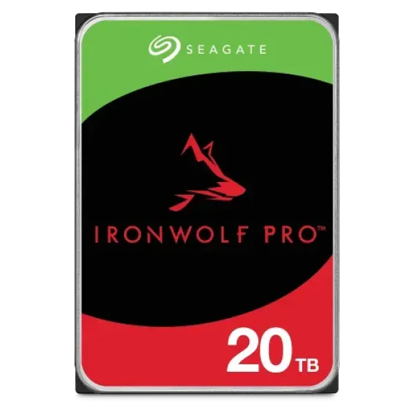 Seagate IronWolf Pro 20TB 3.5-inch SATA 7200RPM NAS HDD